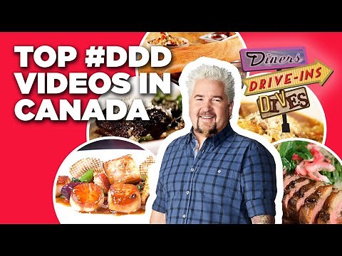 Top #DDD Videos in Canada with Guy Fieri (Part 2) | Diners, Drive-Ins and Dives | Food Network