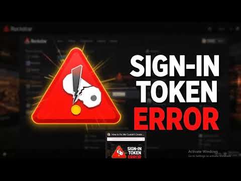 How to Fix We Couldn't Create a Sign In Token Rockstar Games Launcher Error