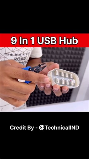 How To Make 9 In 1 USB Hub At Home #shorts #usbhub