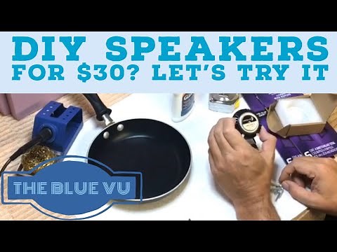 DIY Speakers - $30 and 30 min - Trying “Tech Ingredients” Build