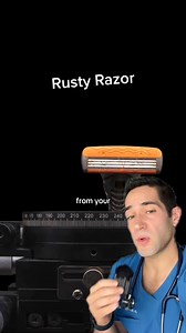 366K views · 3.8K reactions | Plenty of other things to worry about #rust #razor #tetanus #health | Doctor Myro | Facebook