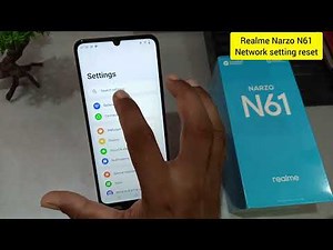 Realme Narzo n61 me network setting reset kaise kare / How to reset network settings in Realme narzo