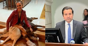 “Estoy nervioso”: Así fue el encuentro entre Eva Rey y el senador David Luna, esta vez como ex