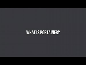 What is Portainer? A quick intro, what it is, where it lives and how it fits into your architecture