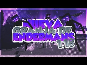 NUEVA Granja de Endermans - Tutorial Minecraft 1.19 - 1.18 - Rus Just That