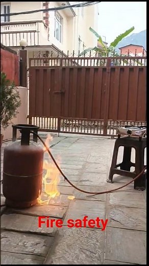 Gas fire safety 101 awareness #awareness #fireworks #firefighter