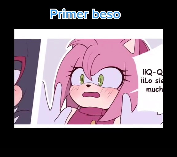 Primer Beso entre Shadow y Amy: Un Romance Inesperado