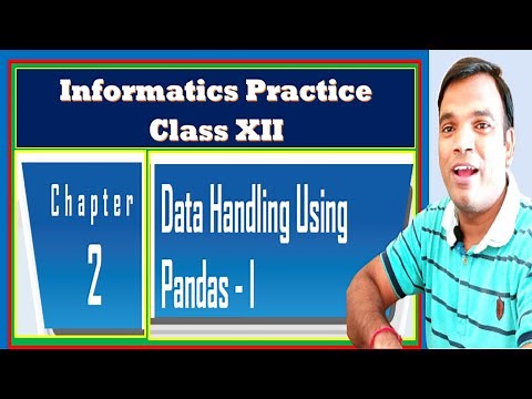 NCERT Solutions Chapter 2 Data handling using pandas - I | Pandas Series Questions and Answers IP