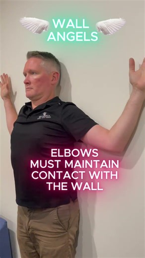 Can You Pass the Wall Angels Test? #shouldermobility #fitness #posture