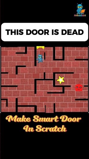 Smart Door in Scratch 😳 | Learn Variables the Easy Way!