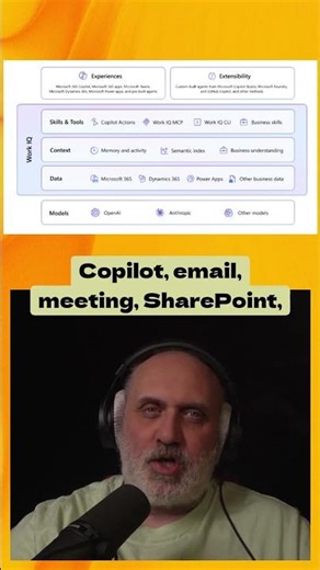 Work IQ API vs Copilot Chat API