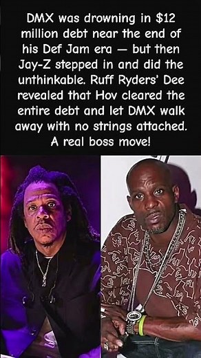 Jay-Z CLEARED DMX's $12 Million Debt?! The Move That Shocked The Industry! #DMX