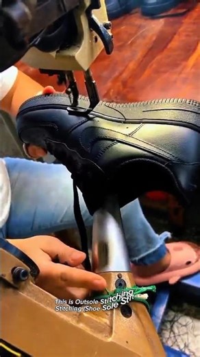 Sneaker Sole Stitching