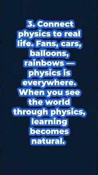 How to Score High in Physics l Best Study Tips to Make Physics Easy #physics #physicsshorts #score