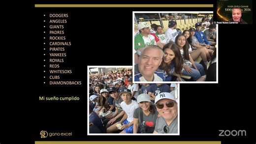 ¡Démos la bienvenida a nuestro � Diamante Royal Ruben Cardenas con un entrenamiento ara anzar tu negocio en 2026!! Nuestro Oro Miriam AgueroCovarrubias quien nos presentará La Presentacion Servilleta | Gano Excel USA