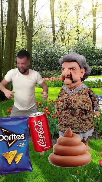 For Me Snacks but for Fun Evil Granny Nothing