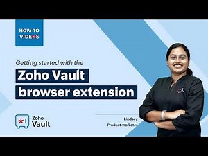 How to use autofill with the Zoho Vault browser extension