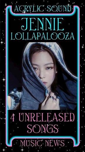JENNIE Performs 4 UNRELEASED New Songs at LOLLAPALOOZA