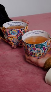 A feast for the eyes and tastebuds alike! This pair of matching mugs comes with 14 tea bags, featuring two of each delicious blend. Ideal for those who love to share presents as soon as they're unwrapped, or for that couple who's always matchy-matchy (you know the ones). The Yours & Mine pack is available now and ready to be checked off your Christmas gift list 🎁 Shop now: http://spr.ly/6188qpJfY | T2 Tea