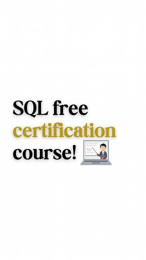 yoursdigitalspot on Instagram: "👉FREE SQL Course by Oracle — Yes, it's FREE and beginner-friendly! Want to crack job interviews, upgrade your resume, and land a high-paying tech job? This 12-part bootcamp teaches you SQL from scratch with videos, quizzes & a certificate from Oracle! No excuses now — just skills + certificate = career boost Already 99,000+ students enrolled — Will you be next? ✨ Follow @yoursdigitalspot for more career tips 🔖 Save this reel – your future self will thank you 📤 