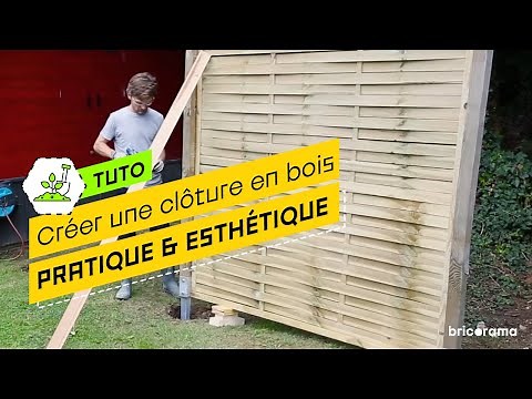 Comment poser des panneaux en bois claustra ? Bricorama