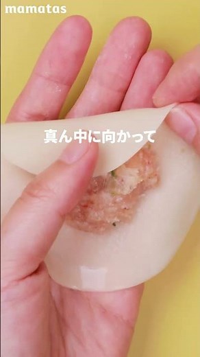 【簡単なものから難易度高めまで！】いつもと違うのが良い♪かわいい餃子の包み方 #short
