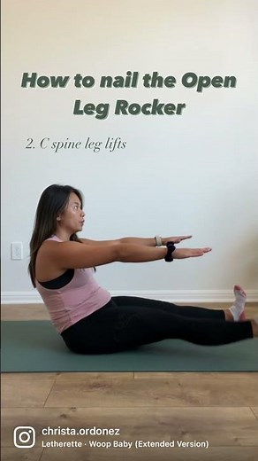 How to nail the Open Leg Rocker in Mat Pilates