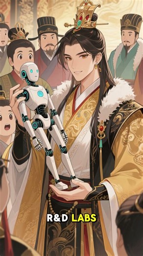 China Had ROBOTS 2,000 Years Ago #shorts #history #china