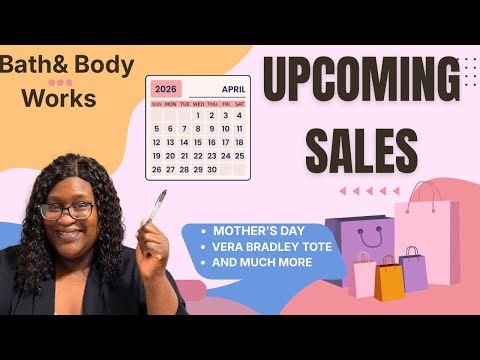 Upcoming Bath & Body Works Sales 🛍️📆 Mark Your Calendars!