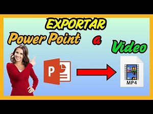 🖼️➡️Como exportar PowerPoint a VÍDEO🎬 (rápido / sin programas ) 2024| Paso a Paso