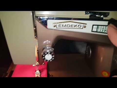 Emdeko Sewing Machine Video #2