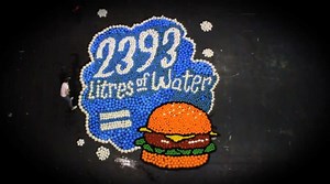 All The Water It Takes To Produce A Burger