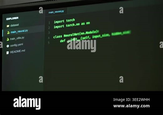 Programming computer code on screen in software development process Stock Video Footage - Alamy