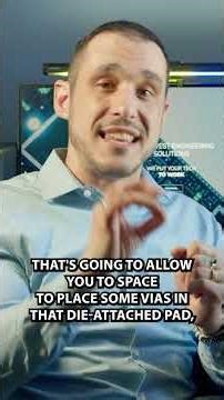 Paste Mask on Bottom Terminated PCB Components #electronicsdesign #pcbassembly #manufacturing