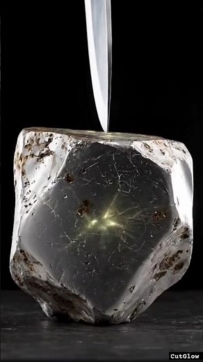 Slicing Element 98 Californium! ⚛️☢️ | Radioactive Slice #shorts