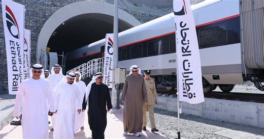 Etihad Rail test ride from Dubai to Fujairah sets scene for long-awaited launch | The National