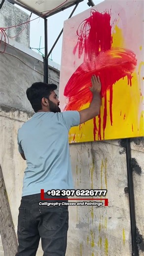 Kun Faya Kun Arabic Calligraphy Art – Beautiful Islamic Wall Painting #paintasticvalley #arabicart