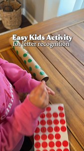 25K views · 93 reactions | easy kids activity for letter recognition with dot stickers #kidsactivities #sensoryplay #learningthroughplay #toddlerlife #toddlers #toddlerlearning #paisleyscorner #parenting #familytime #dadlife #momlife #mumlife #toddlerlife | Jake Coco | Facebook