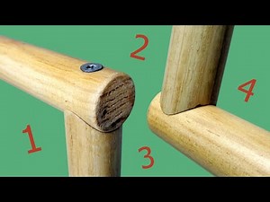 👍 Tips for joining round wooden rods