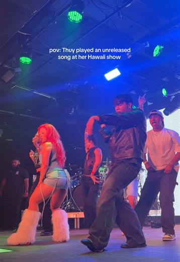 Thuy Performs Unreleased Song at Hawaii Concert