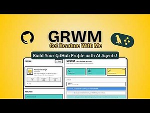 Build Your Github Profile with AI Agents | GRWM | Demo Video