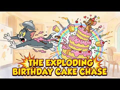 The Exploding Birthday Cake Chase 🎂💣