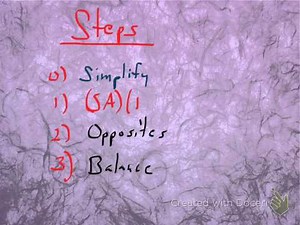 Course 1, Lesson 12-1: Solving Two-Step Equations (lesson after 10-6)