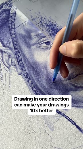 Ballpoint Pen Drawing: Mastering the Hatching Technique