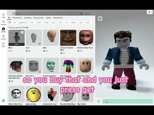 How To Get 2 Different Types Of Legs In ROBLOX!!!!!