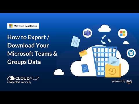 How to Export your MS Teams and Groups Data to your own storage