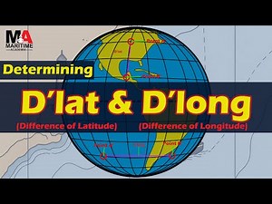 How to Find D’lat and D’long in Navigation | Easy Examples for Students