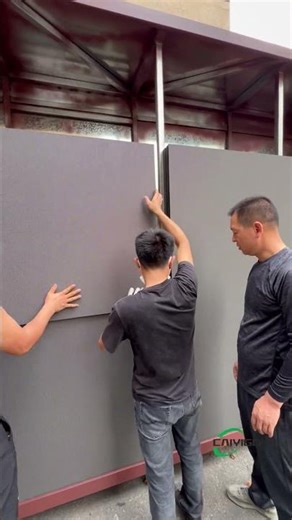 Installing large outdoor led screen #leddisplay #ledscreen #leddisplayscreen #shorts