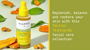 Alaffia Neem Turmeric Clarifying Facial Cleanser - Gently Cleanses Skin, Helps Reduce Acne with Fair Trade Shea Butter, Moringa, and Aloe Vera, Neem, Natural Mint, 3.4 fl oz Tube