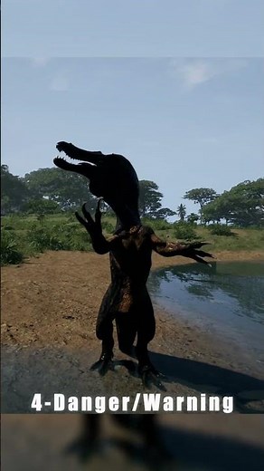 Baryonyx Calls (only in admin servers) | The Isle Evrima #theisle #dinosaurgame #evrima